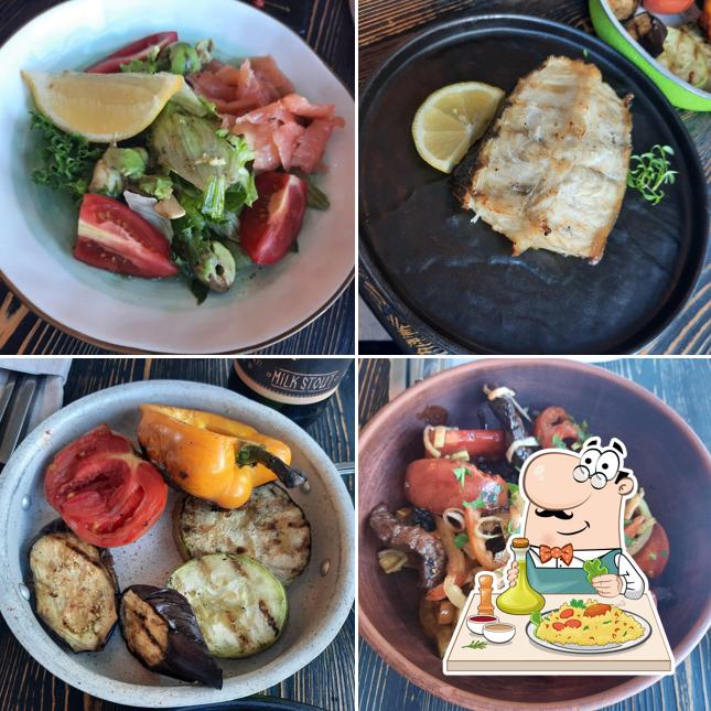 Блюда в "Ресторане Фрегат"