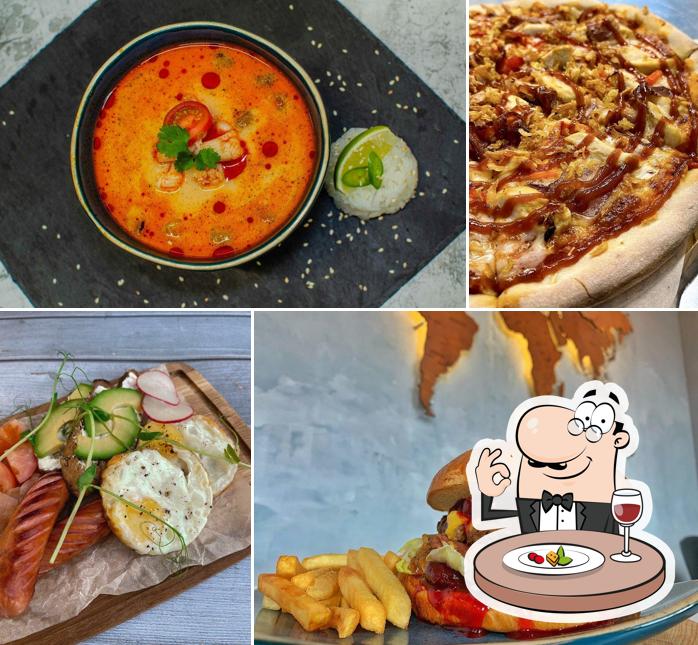 Гамбургер в "Friendly Kitchen"