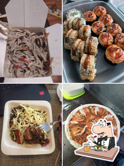 Еда в "Takara ресторане японской кухни"