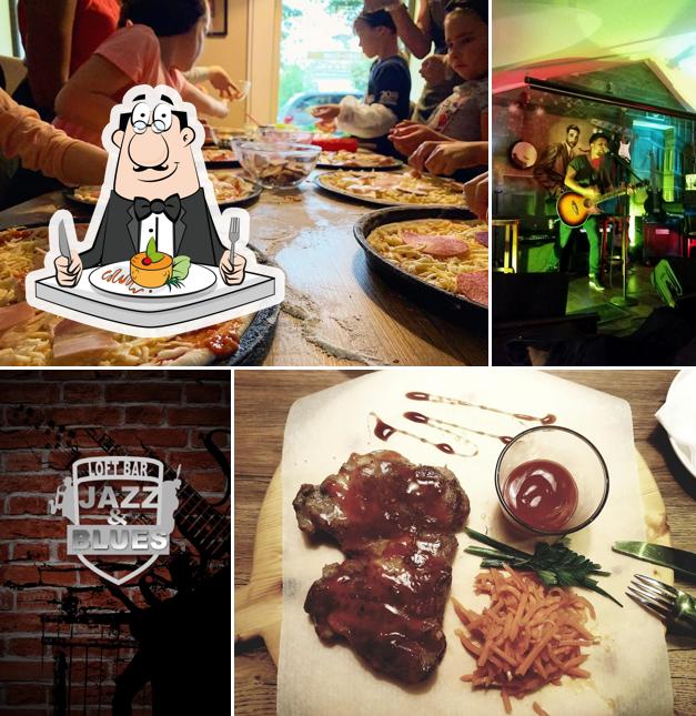 Еда в "Джаз & Блюз"