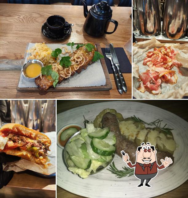 Еда в "Ribs BBQ"