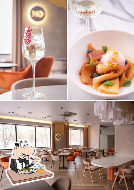 Еда и внутреннее оформление - все это можно увидеть на этом фото из Моменты