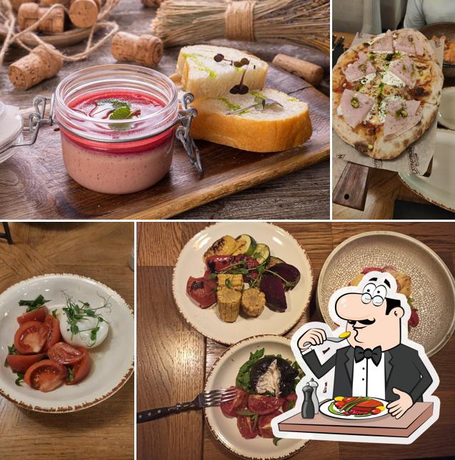 Еда в "Extra Virgin - гриле.хлеб.вино"