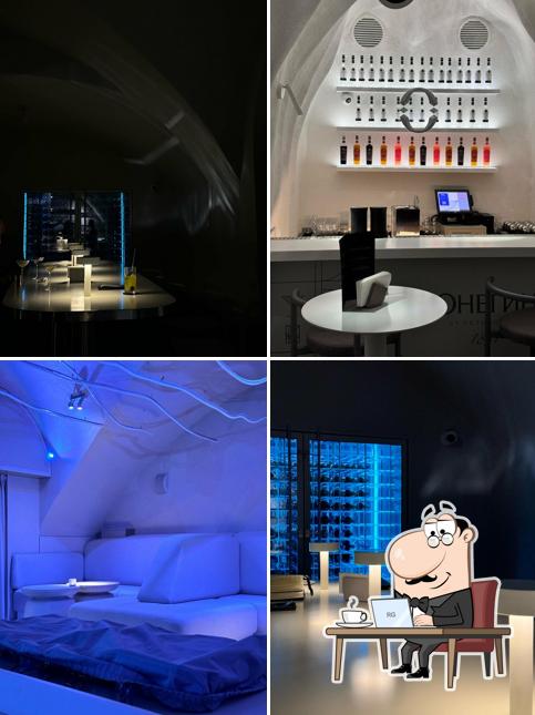 Посмотрите на внутренний интерьер "Департамент 57"