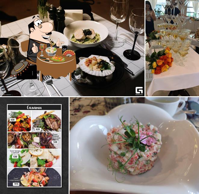 Блюда в "Fish&Meat"