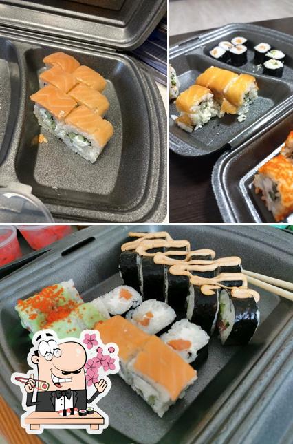 Отведайте различные виды суши