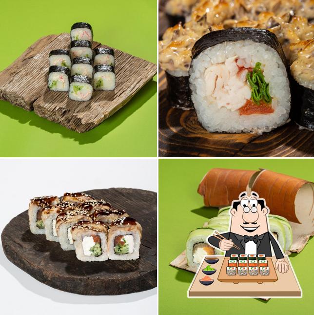 В "Автосуши" вы можете попробовать суши