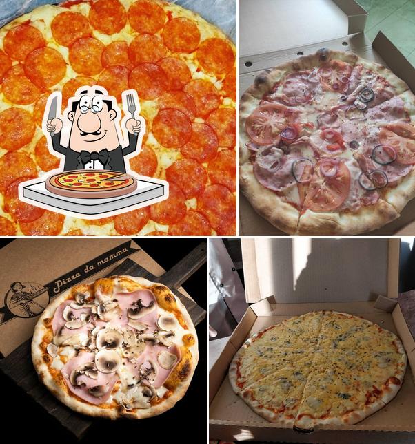 Пицца да мама