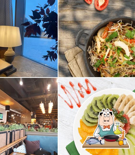 "Евразия" предоставляет блюда для любителей морепродуктов