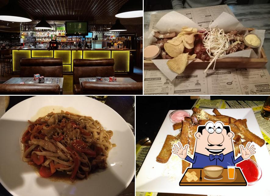 Еда в "Контакте бар"