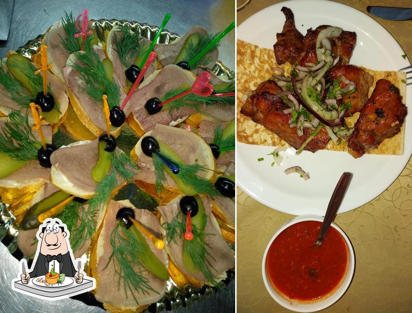 Еда в "Мангале"