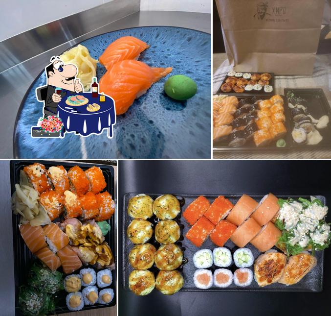 Сашими в "Хиро"