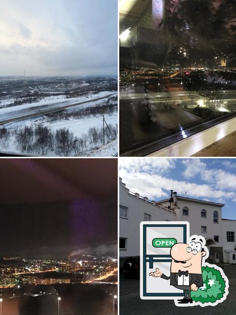 Наслаждайтесь видом , который открывается из "Панорамного ресторана "У Егорыча""