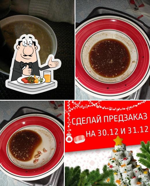 Еда в "Takara ресторане японской кухни"