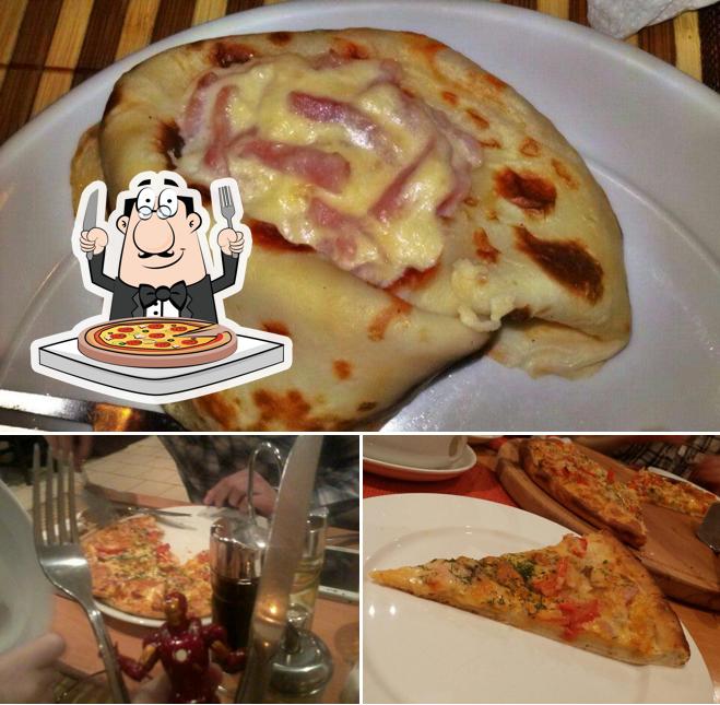 Отведайте разные варианты пиццы