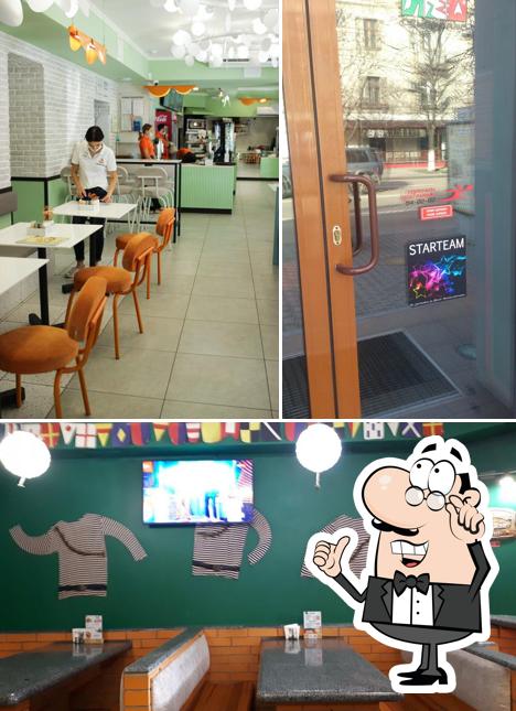 Интерьер "Пиццы Челентано"