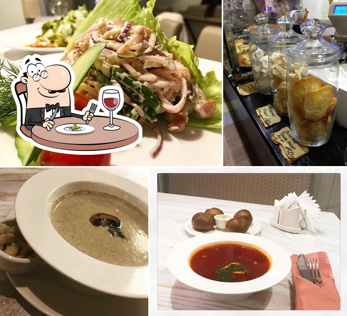 Блюда в "Революция кухня"