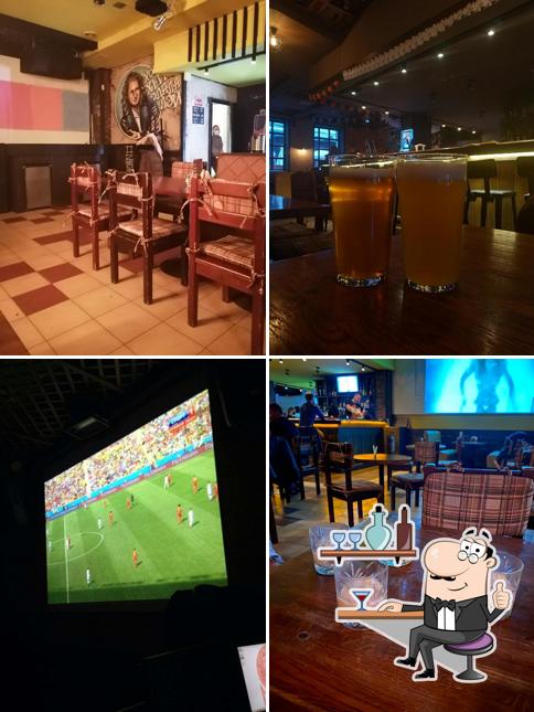 Посмотрите на внутренний интерьер "Пивасия-Бара"