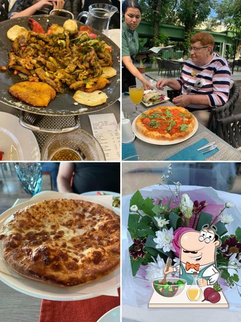 Свекольный салат в "Ривьера"