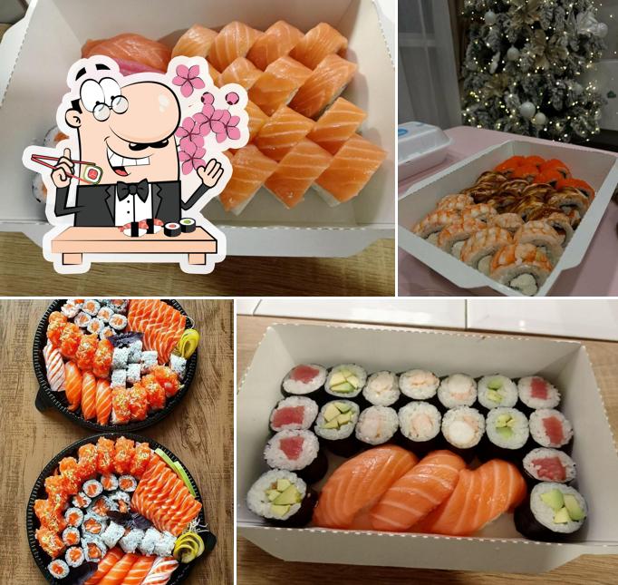 Попробуйте разные виды суши