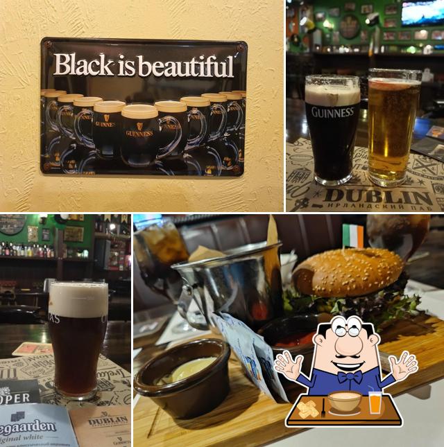 Шоколадный мусс в "Ирландском пабе Dublin"