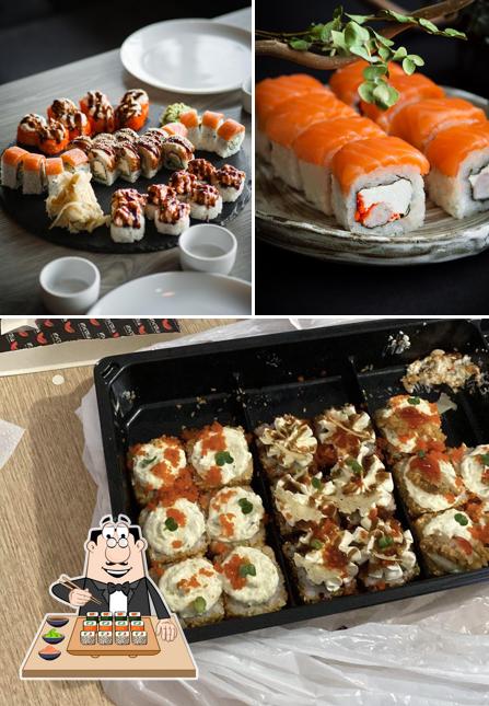 Закажите разные сеты суши