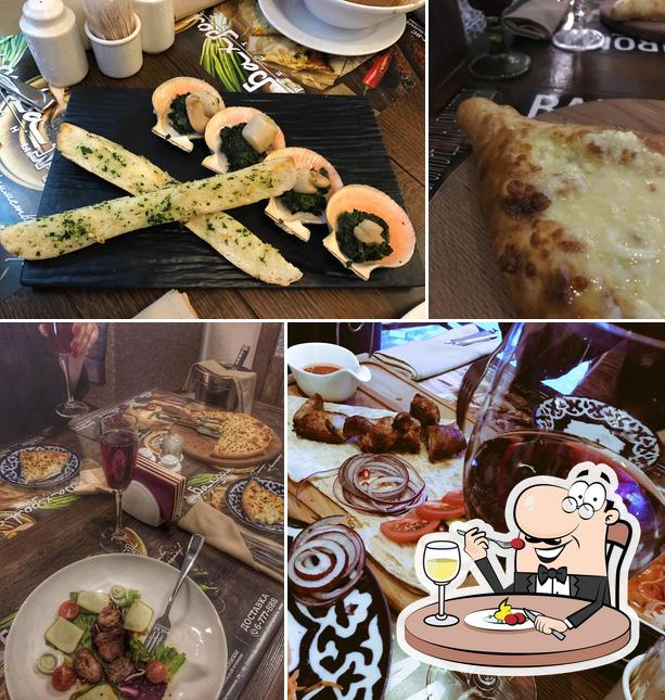 Блюда в "Ресторане Бахрома"