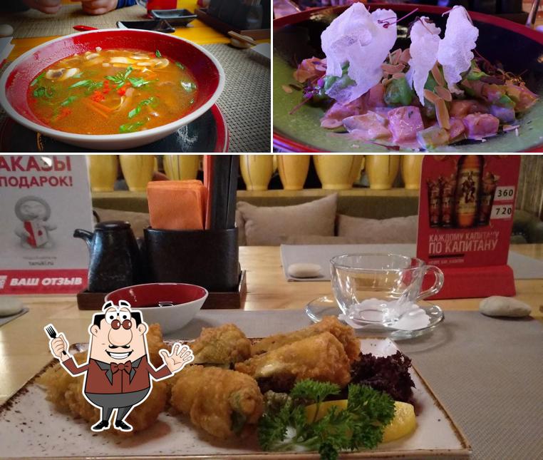 Еда в "Тануках"