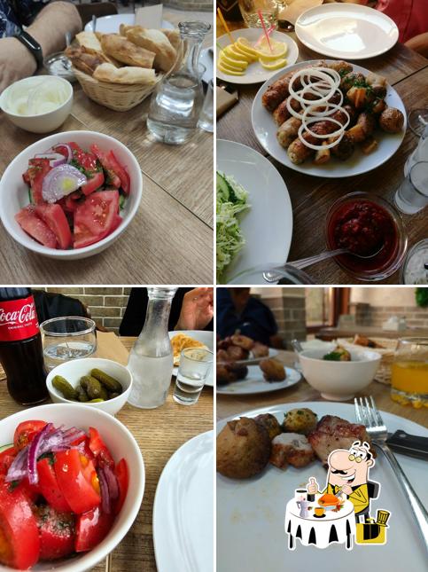 Блюда в "Пьяная свинья"