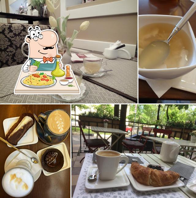 Блюда в "Пушкине кейк"