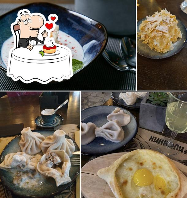 Хинкали и вино