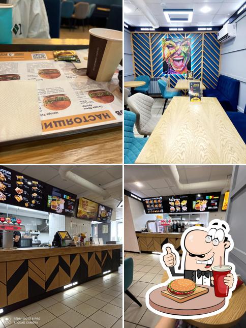 Попробуйте гамбургеры в "Burger club"