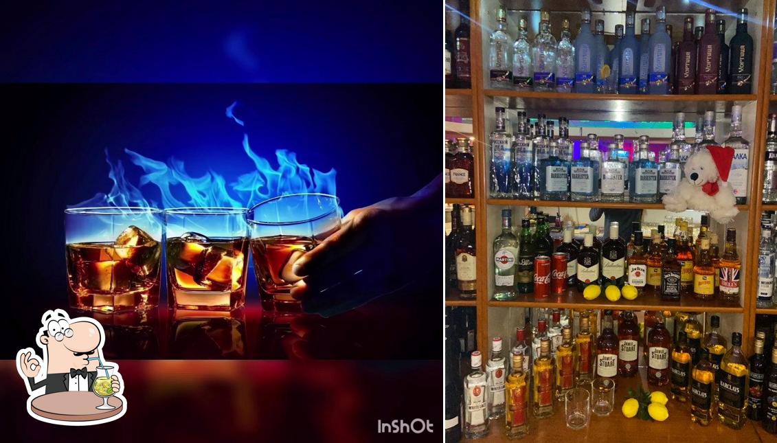 Закажите напиток из меню