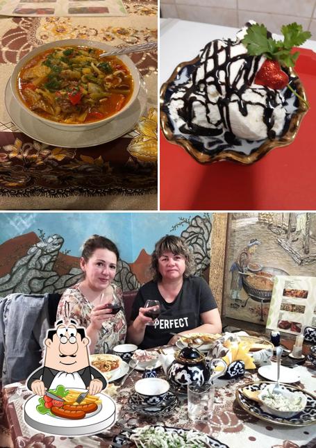 Китайский кисло-острый суп в "Ташкент"