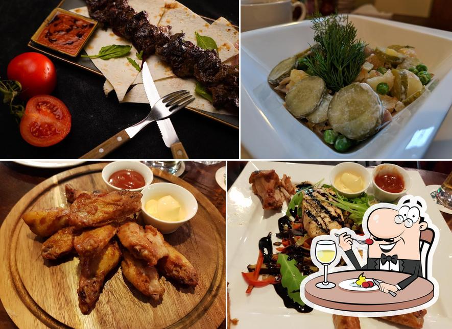 Еда в "Стейк Хаус Meat"