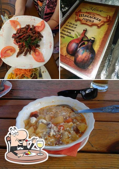 Блюда в "Шведской Горке"
