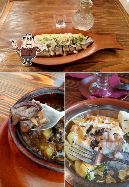 Блюда в "Птице Рыба Гриль Бар"