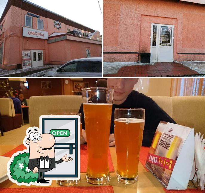 Внешнее оформление и пиво - все это можно увидеть на этой фотографии из Оригинал