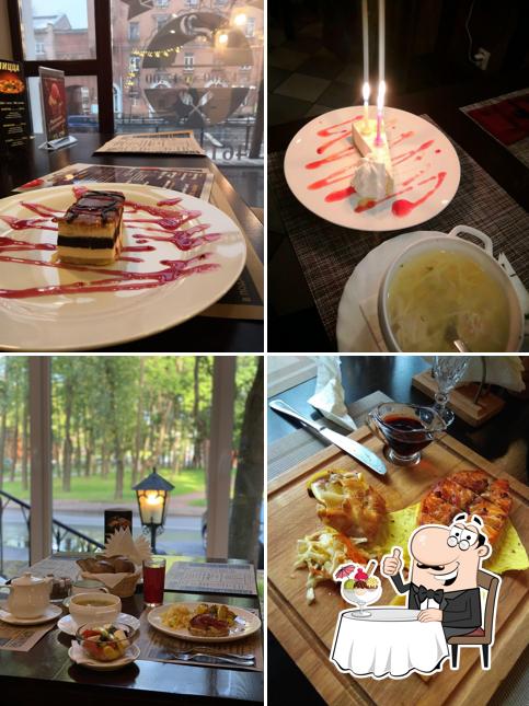 "Квинстаун" предлагает большое количество сладких блюд