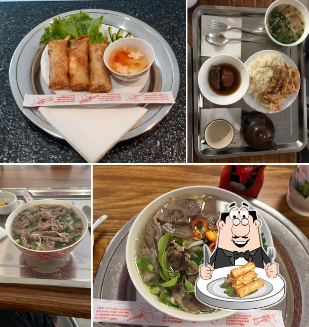 Спринг-ролллы в "Кафе вьетнамской кухни Халонг"