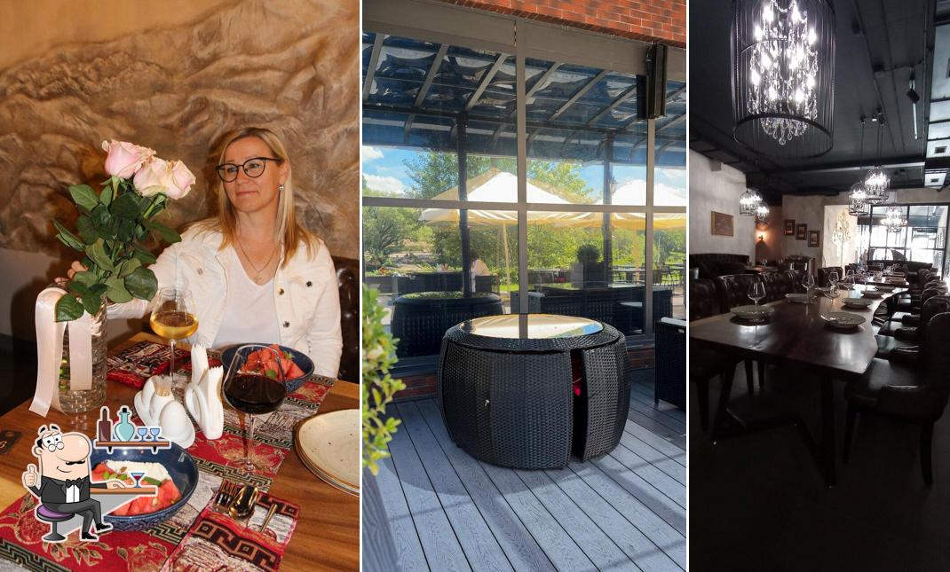 Посмотрите на внутренний интерьер "Менуа"