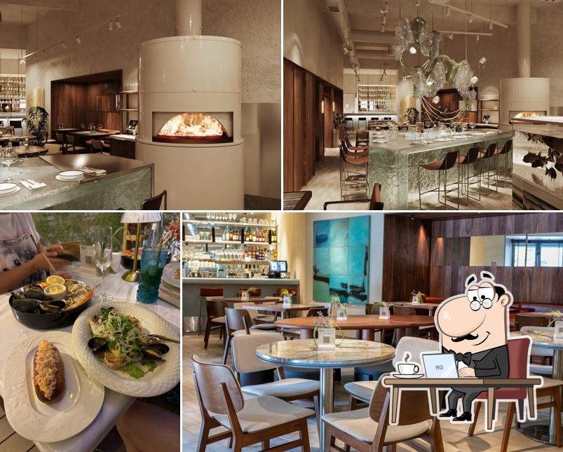 Интерьер "Atlantica Bistro"