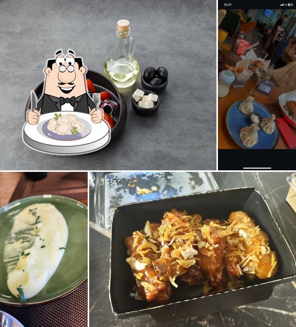 Вареники в "First House Burger"