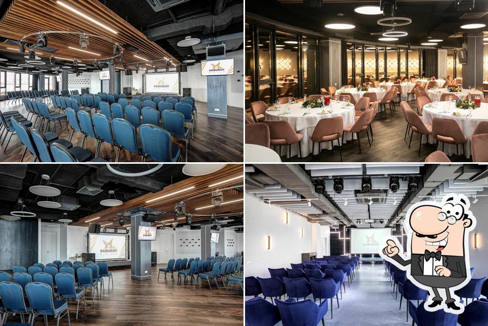 Посмотрите на внутренний интерьер "Сабуров Холл"