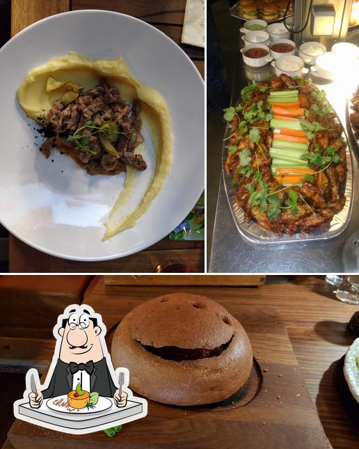 Еда в "Лиге Пап"