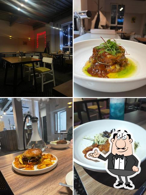 Посмотрите на внутренний интерьер "Пронто"