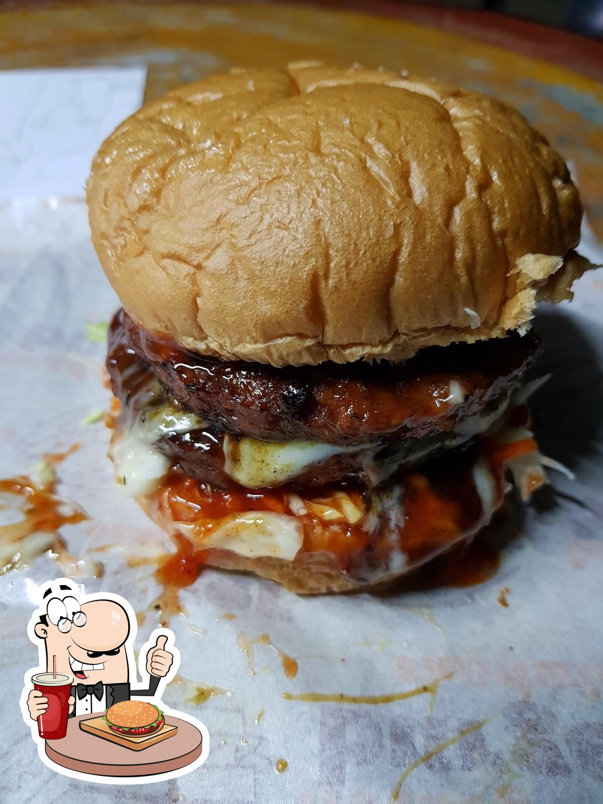 R-One Burger Bakar