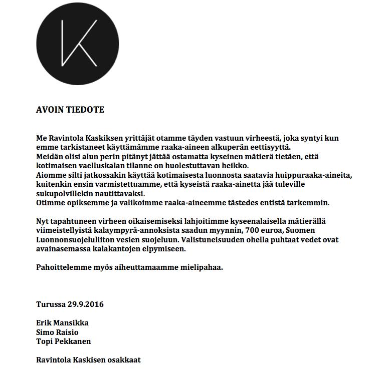 Ravintola Kaskis