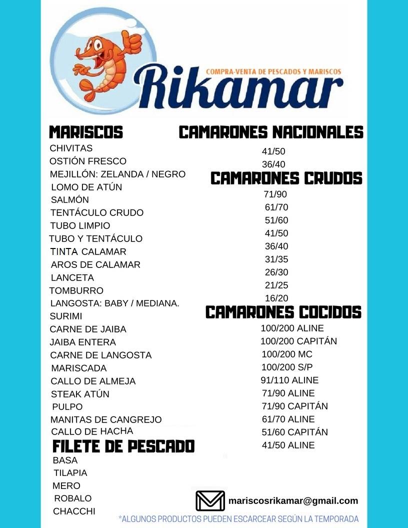 Rikamar l Compra Venta de Pescados y Mariscos