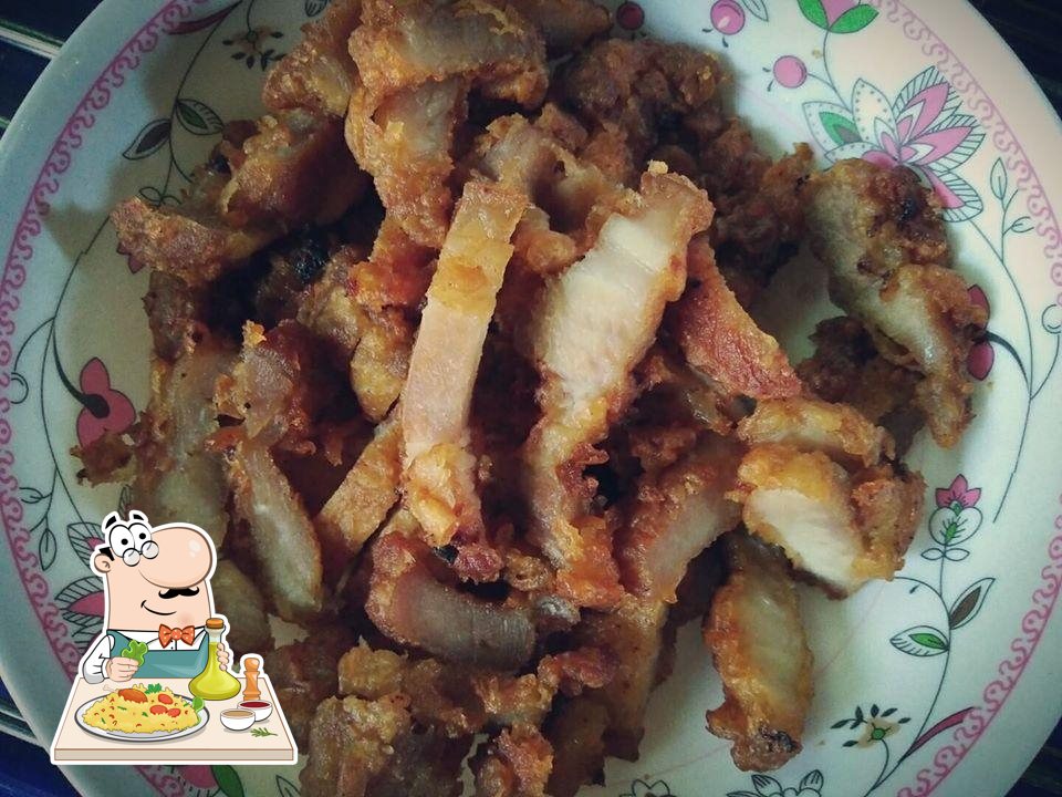 ข้าวหมูทอด บางยอ